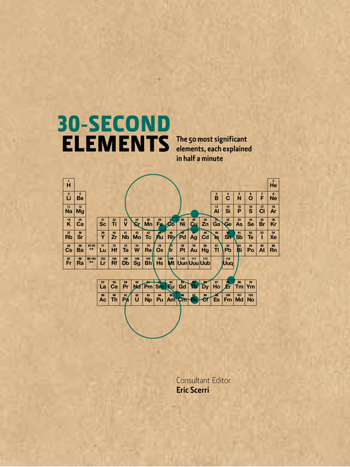 Title details for 30-Second Elements by Eric Scerri - Available